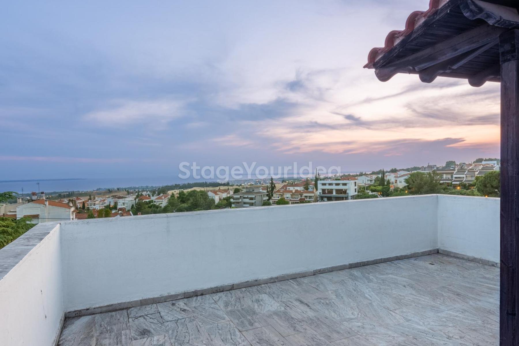 Τraditional Fully Detached Villa On A Luxurious Hillock Of Thessaloniki With Its Own Garden Also For Family & Wedding Gatherings For 10 To 25 People Only 15 Minutes From Airport מראה חיצוני תמונה